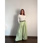 Pantalon Palazzo verde