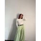 Pantalon Palazzo verde