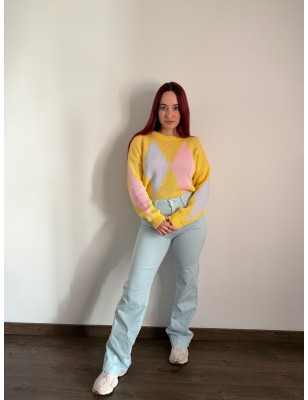 PANTALÓN AZUL PASTEL